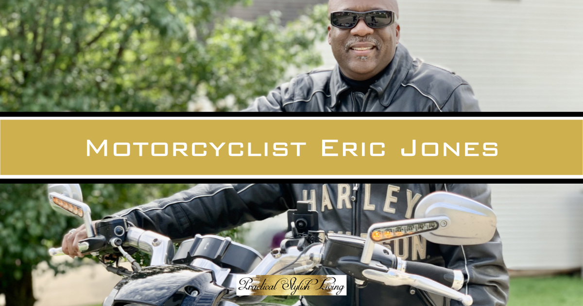 Harley-Davidson motorcycle owner Eric Jones