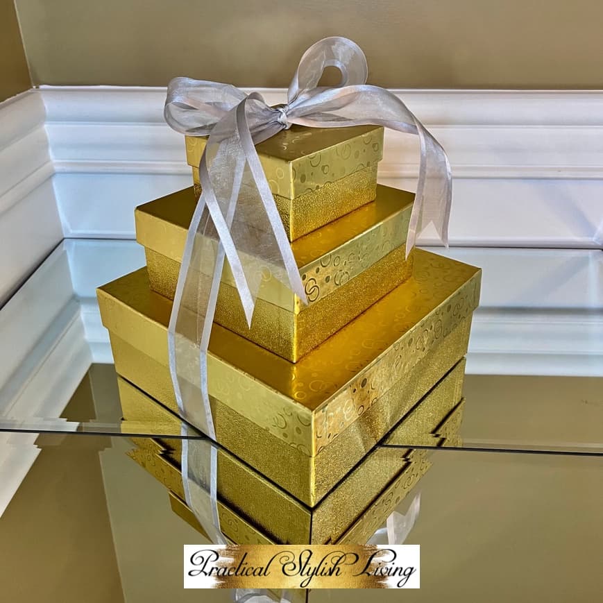 Gold Leaf gift tower