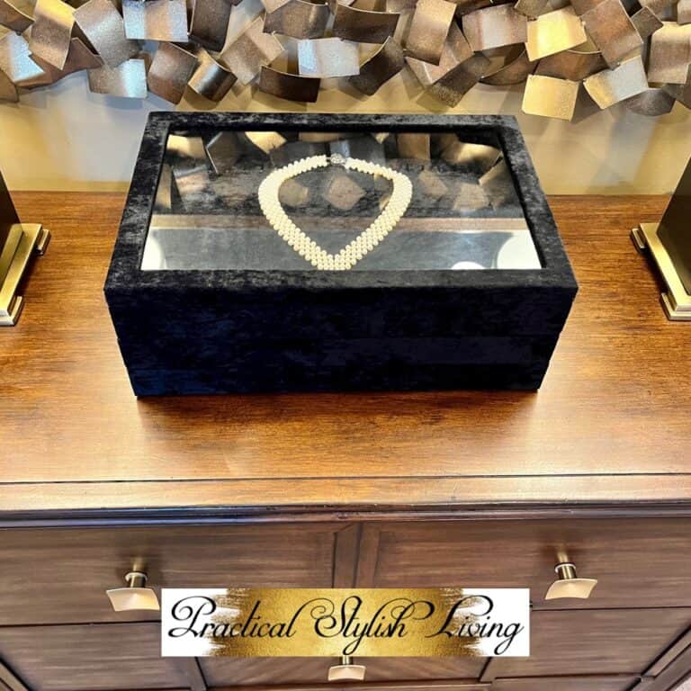 Practical Stylish Living Jewelry Storage Box