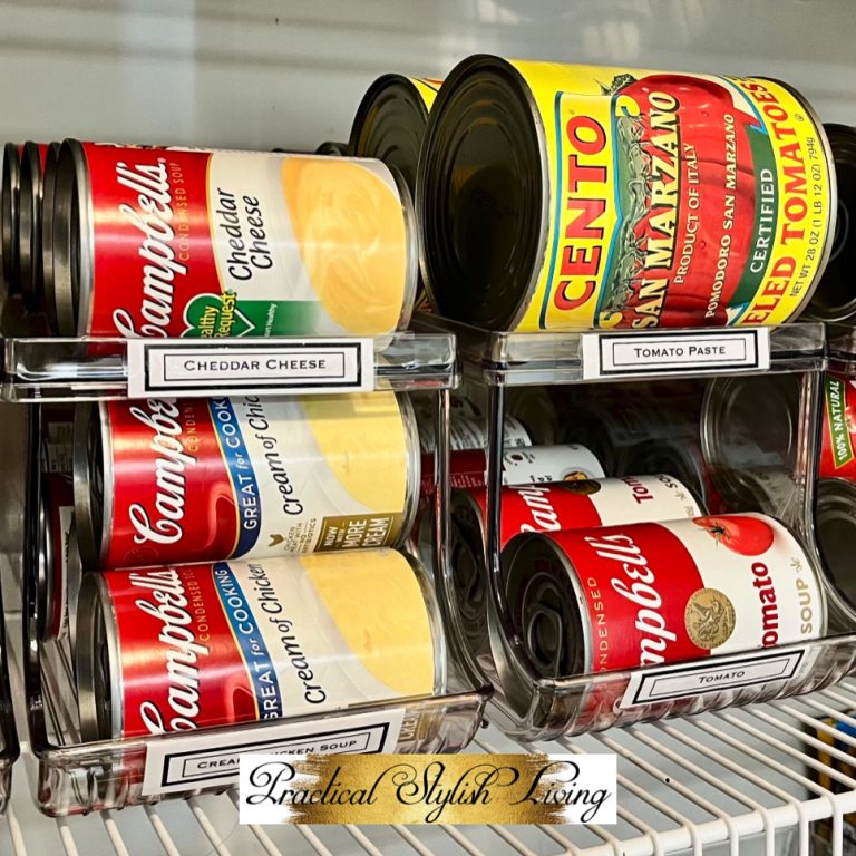 Stackable Can Rack Organizer | Practical Stylish Living | Home