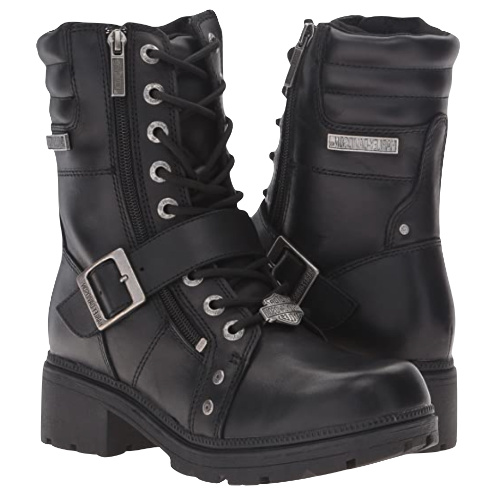 Harley-Davidson Talley motorcycle riding boots.