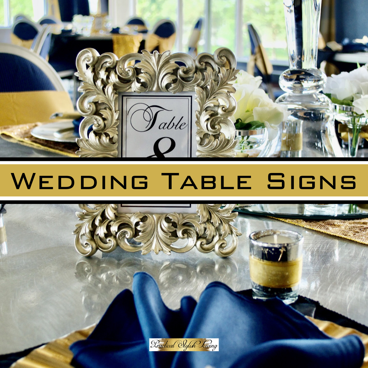 Luxury Wedding Table Decor | Practical Stylish Living | Luxe Event Styling