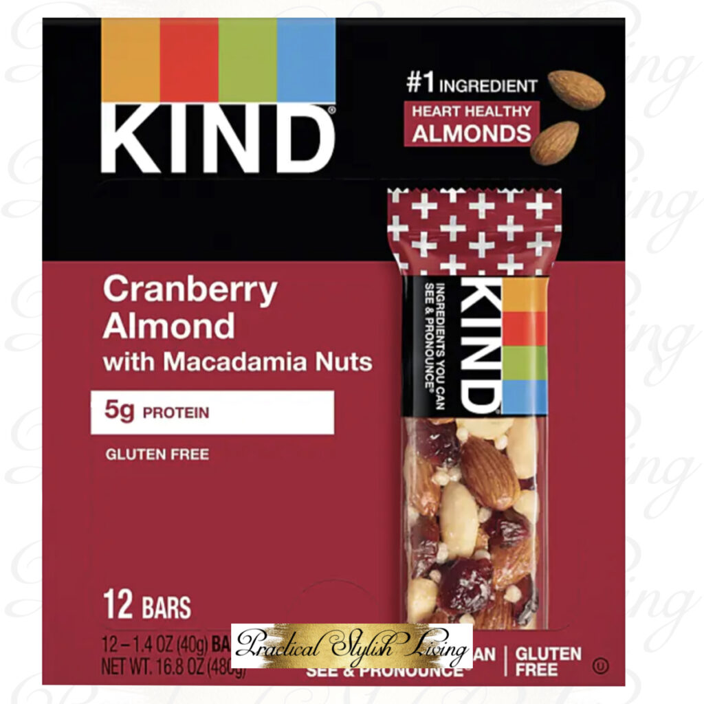 Healthy Snack Gifts Kind Bars | Practical Stylish Living | Lifestyle Inspiration
