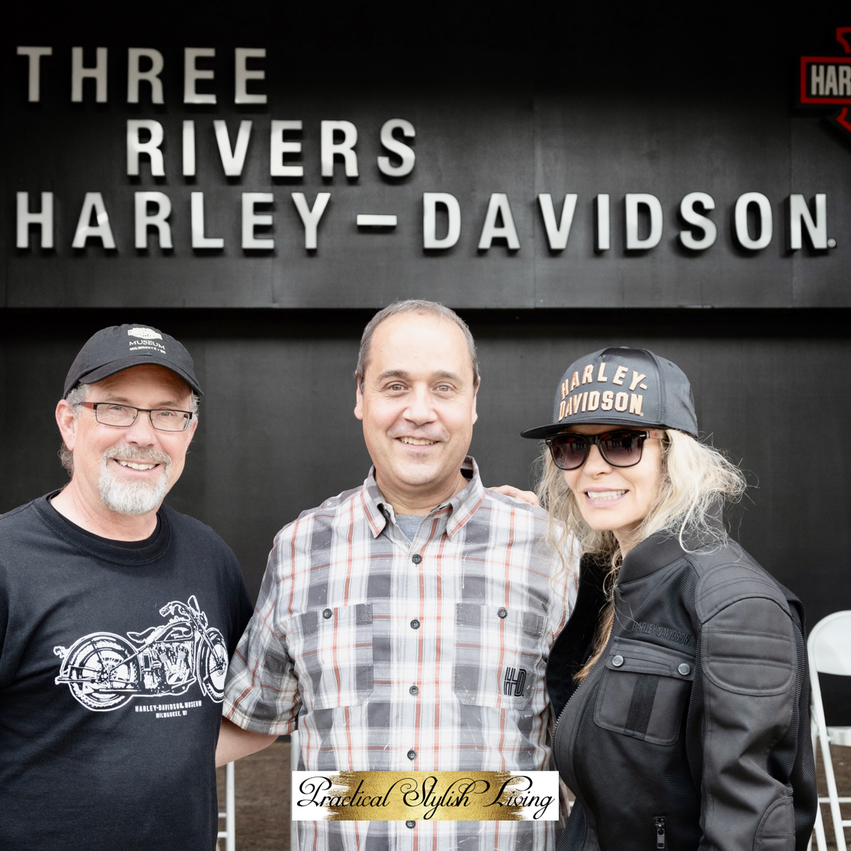 Harley-Davidson 120th Anniversary Kickoff George Gatto, Karen Davidson, Bill Davidson | Practical Stylish Living | Motorcycle Lifestyle