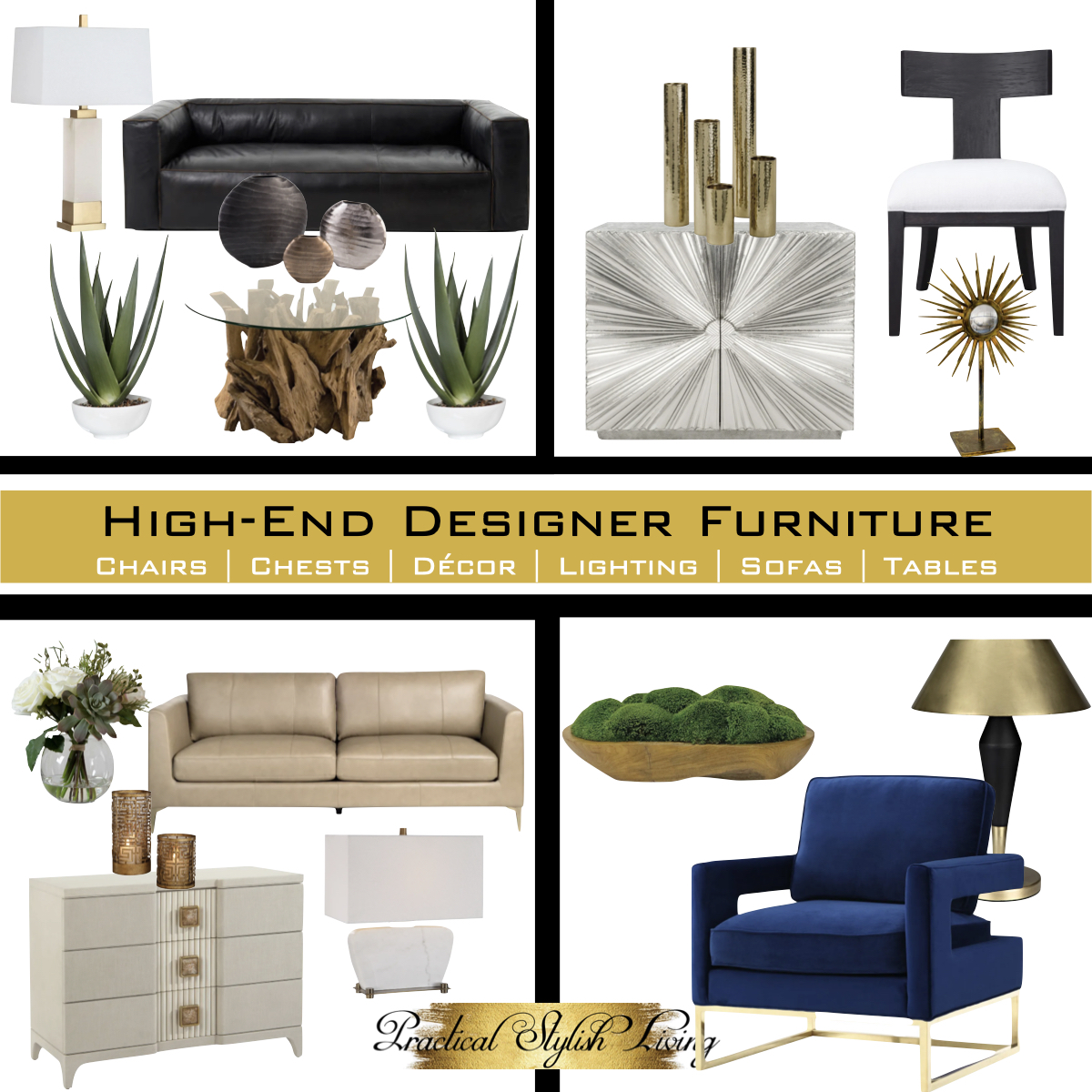 Designer Home Decor Furniture | Practical Stylish Living | Luxe Home Design 