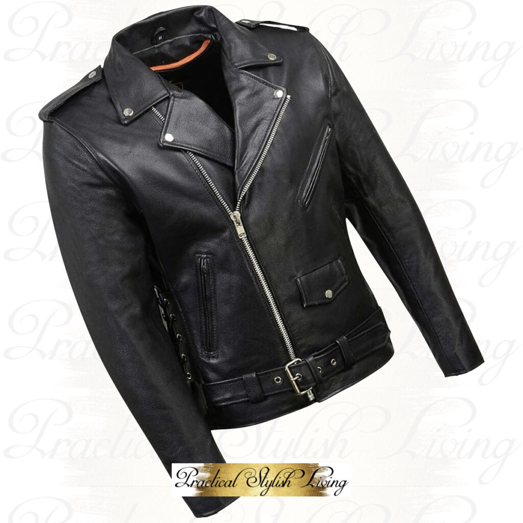 Motorcycle Milwaukee Leather Racer Jacket for Her | Practical Stylish Living | Motorcycle Lifestyle