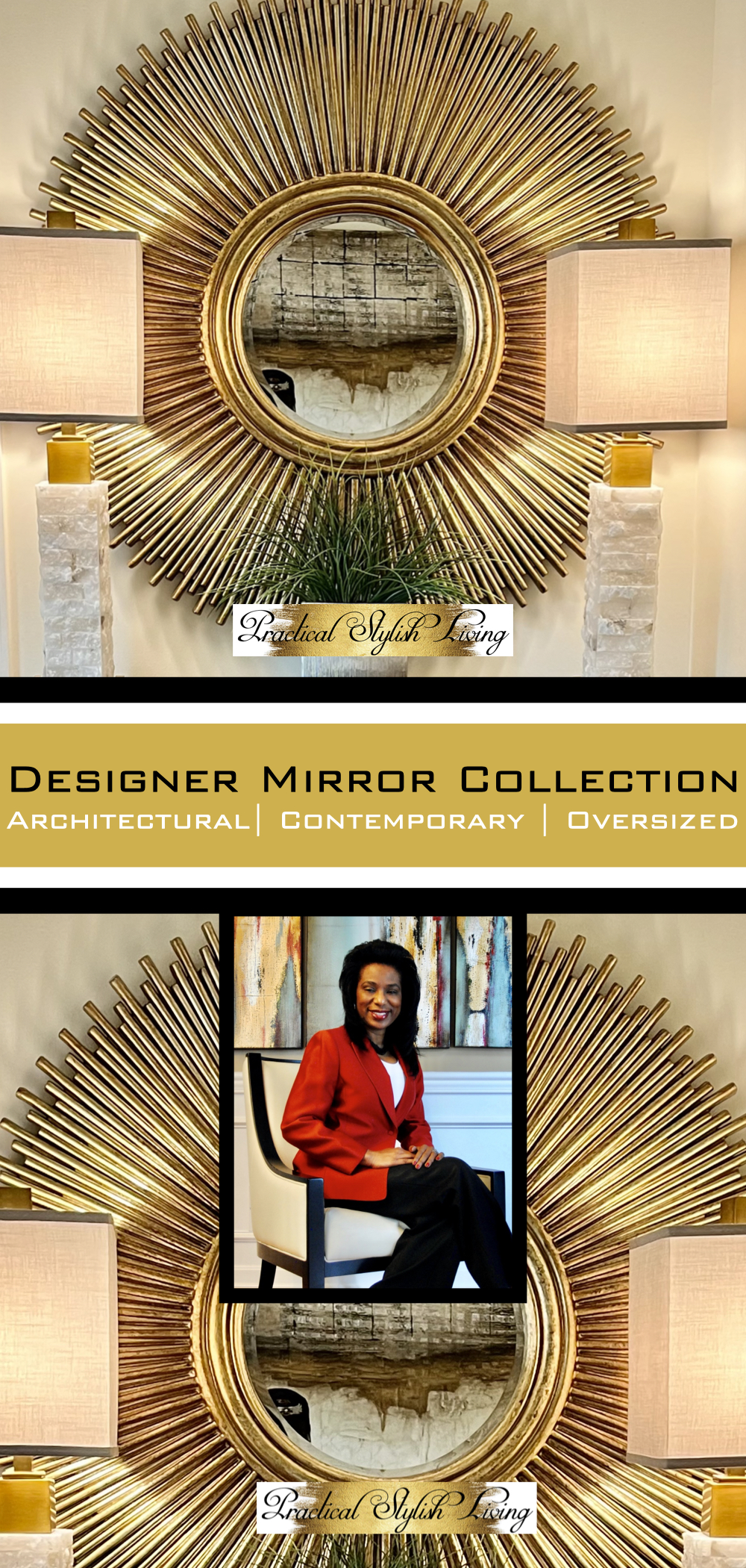 Designer Mirrors | Practical Stylish Living | Luxe Home Décor