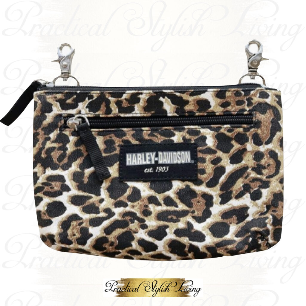 Leopard Print Harley Davidson Hip Bags | Practical Stylish Living | Motorcycle Lifestyle
