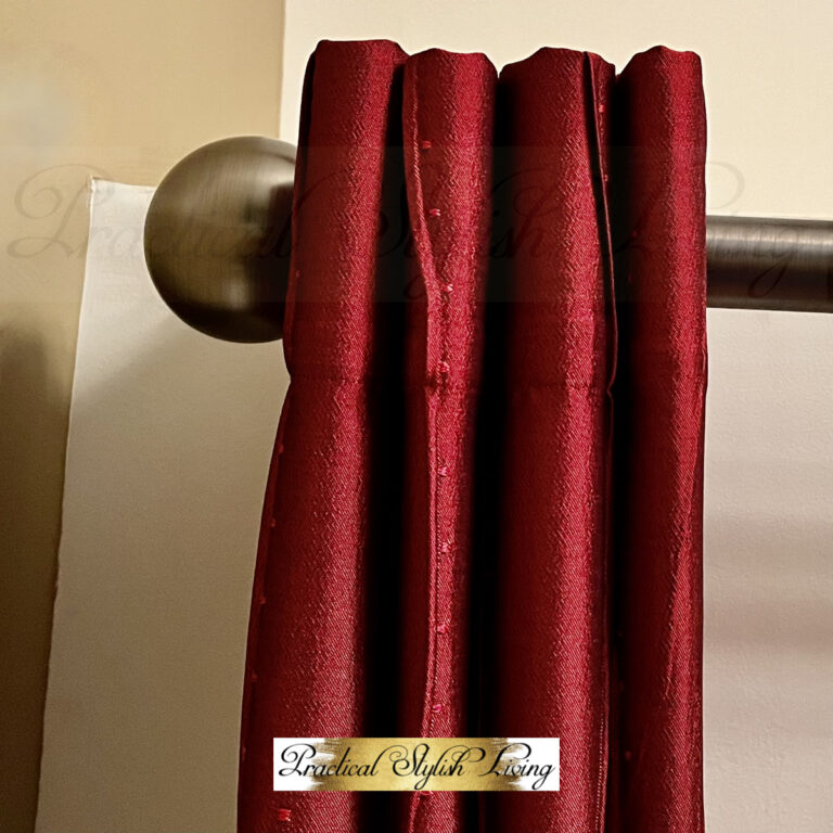 Grommet Curtain Tip | Practical Stylish Living | Luxe Home Decor