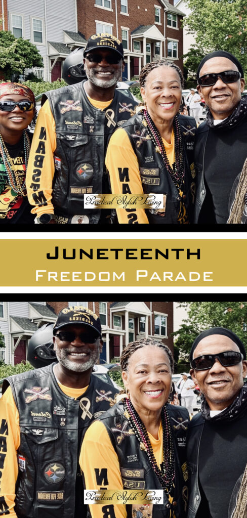 Buffalo Soldiers motorcycle club participate in Pittsburgh Juneteenth parade