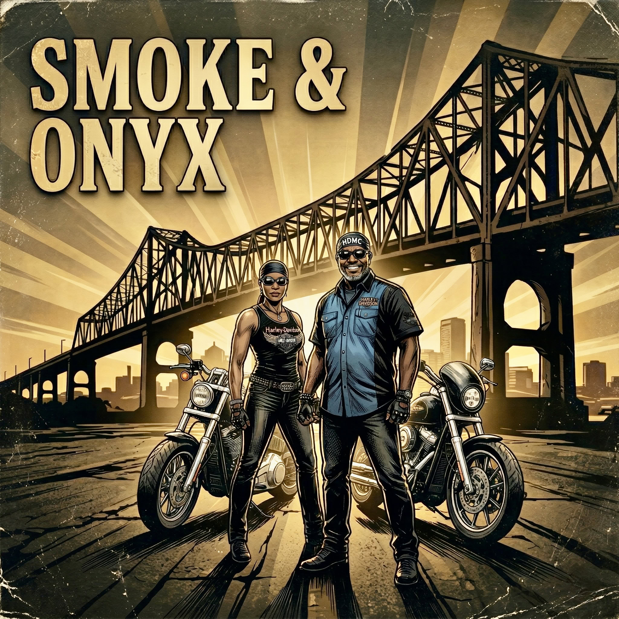 Smoke and Onyx motorcycle couple lifestyle YouTube channel